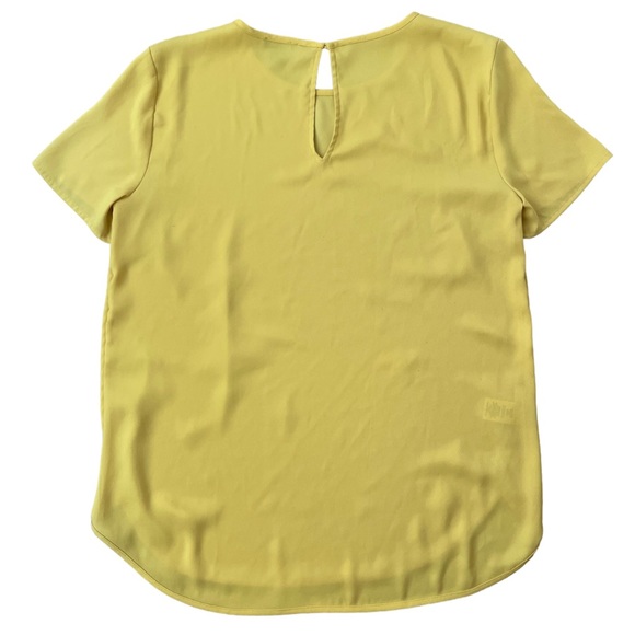 ANN TAYLOR | Yellow Top - Picture 2 of 3